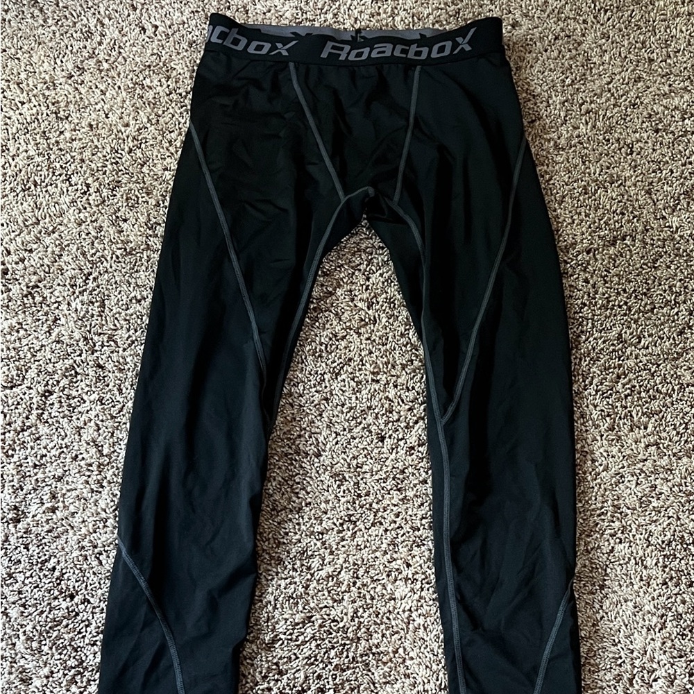 Road Box Black Athletic Leggings